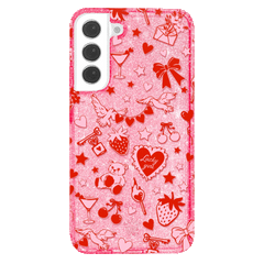 Be Mine Glitter Samsung Case