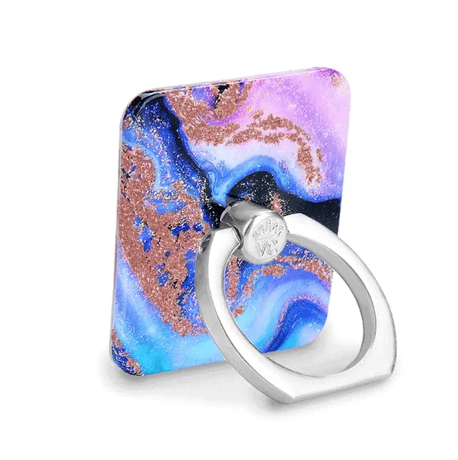 Galaxy Glitter Phone Ring