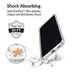 Holiday Gingerbread Clear Samsung Case