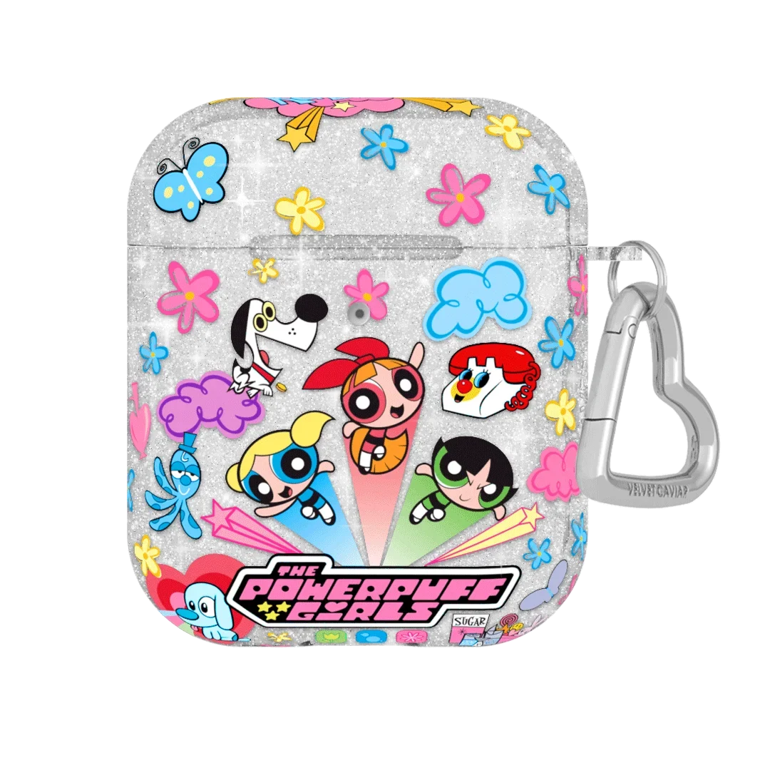 The Powerpuff Girls Girl Power Glitter AirPod Case