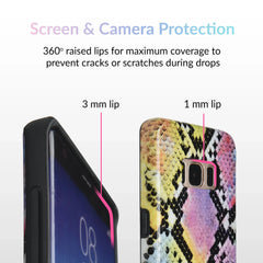 Neon Snakeskin Samsung Galaxy Case